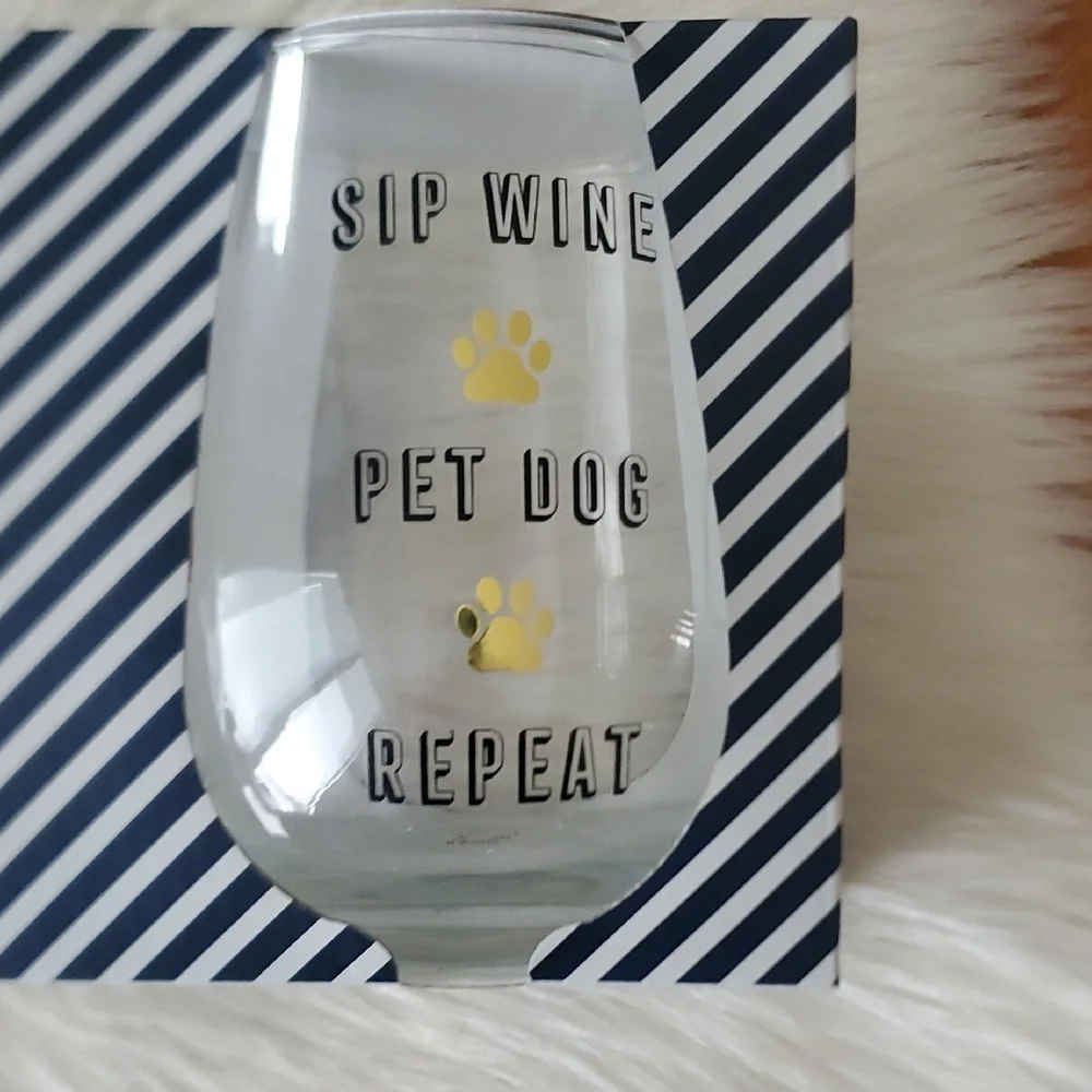 NEW Dog-Themed Wine Glass Set And Decor